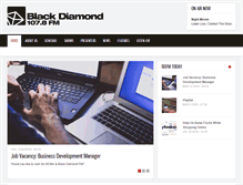 Tablet Screenshot of blackdiamondfm.com